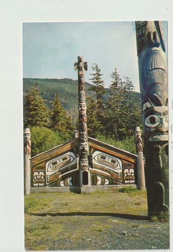 Cartolina alaska casa - alaska,