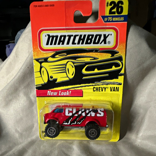 Matchbox 26 chevy van - 1-75, #26