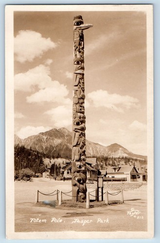 Cartolina jasper alberta - jasper,