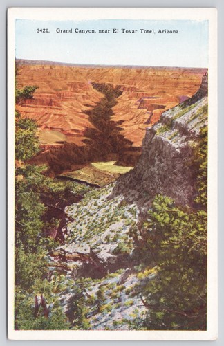 Cartolina grand canyon near - grand,
